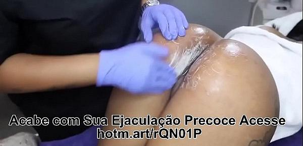  Depilação anal - depilando o cuzinho